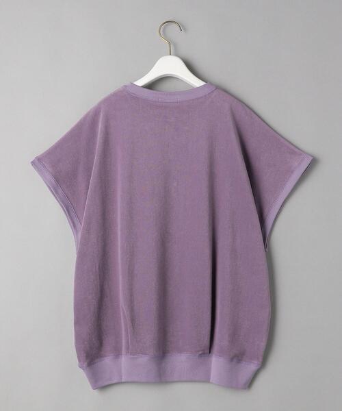 BEAUTY&YOUTH UNITED ARROWS（ビューティーアンドユースユナイテッドアローズ）の「BY パイル ワイドショートスリーブ プルオーバー◆（Tシャツ/カットソー・レディース・グレー/イエロー/ライラック・FREE）」の13枚目の写真