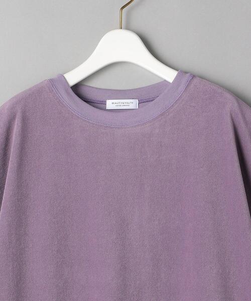 BEAUTY&YOUTH UNITED ARROWS（ビューティーアンドユースユナイテッドアローズ）の「BY パイル ワイドショートスリーブ プルオーバー◆（Tシャツ/カットソー・レディース・グレー/イエロー/ライラック・FREE）」の14枚目の写真