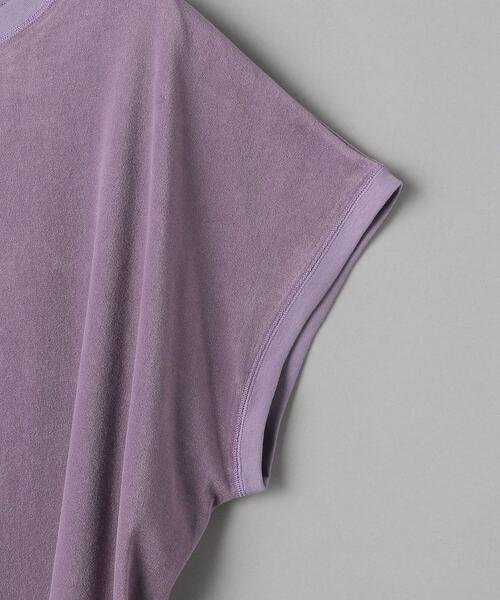 BEAUTY&YOUTH UNITED ARROWS（ビューティーアンドユースユナイテッドアローズ）の「BY パイル ワイドショートスリーブ プルオーバー◆（Tシャツ/カットソー・レディース・グレー/イエロー/ライラック・FREE）」の15枚目の写真