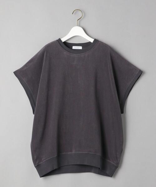 BEAUTY&YOUTH UNITED ARROWS（ビューティーアンドユースユナイテッドアローズ）の「BY パイル ワイドショートスリーブ プルオーバー◆（Tシャツ/カットソー・レディース・グレー/イエロー/ライラック・FREE）」の18枚目の写真