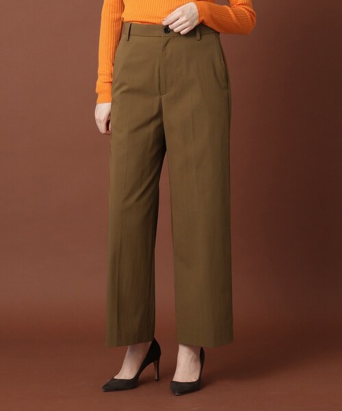 DRESSTERIOR（ドレステリア）の「◆【LEE10月号掲載】シャンブレーコットンワイドストレートパンツ（その他パンツ・レディース・サンドベージュ/ブラウン系・40/38/36/34）」の13枚目の写真