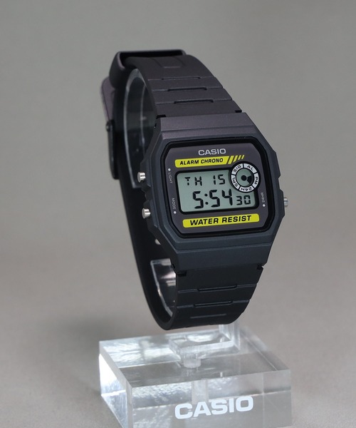 CASIO(カシオ)の「CASIO Collection / F-94WA-9JH(デジタル腕時計・メンズ・ブラック×イエロー・FREE)」の16枚目の写真
