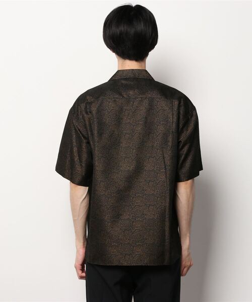 BESPOKE TOKYO】CRAVATE JACQUARD S/S SHIRT（シャツ/ブラウス