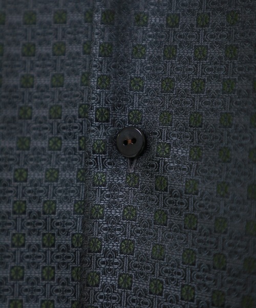 BESPOKE TOKYO(ビスポークトウキョウ)の「【BESPOKE TOKYO】CRAVATE JACQUARD S/S SHIRT(シャツ/ブラウス・メンズ・ライトブルーグレー/グレイッシュベージュ/ブラック/バーガンディー・3/1/2)」の20枚目の写真