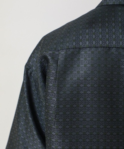 BESPOKE TOKYO(ビスポークトウキョウ)の「【BESPOKE TOKYO】CRAVATE JACQUARD S/S SHIRT(シャツ/ブラウス・メンズ・ライトブルーグレー/グレイッシュベージュ/ブラック/バーガンディー・3/1/2)」の22枚目の写真
