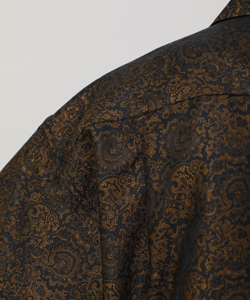 BESPOKE TOKYO(ビスポークトウキョウ)の「【BESPOKE TOKYO】CRAVATE JACQUARD S/S SHIRT(シャツ/ブラウス・メンズ・ライトブルーグレー/グレイッシュベージュ/ブラック/バーガンディー・3/1/2)」の12枚目の写真