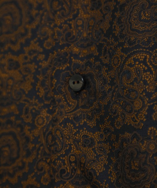 BESPOKE TOKYO(ビスポークトウキョウ)の「【BESPOKE TOKYO】CRAVATE JACQUARD S/S SHIRT(シャツ/ブラウス・メンズ・ライトブルーグレー/グレイッシュベージュ/ブラック/バーガンディー・3/1/2)」の10枚目の写真
