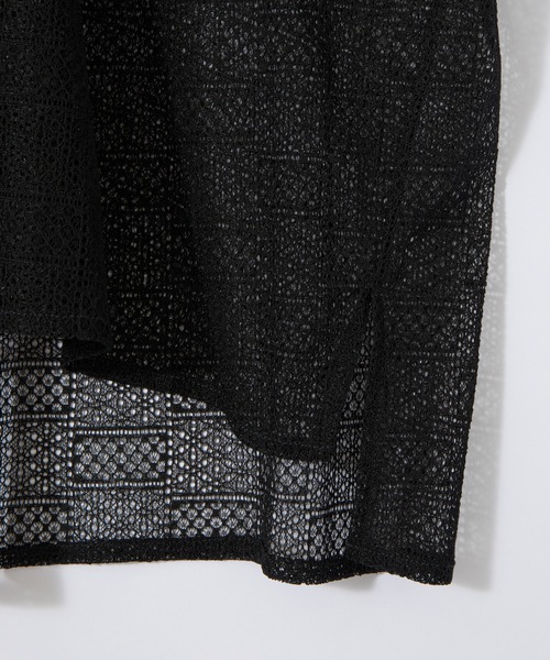 CIAOPANIC(チャオパニック)の「レースセーラーカラーシアーシャツ(シャツ/ブラウス・レディース・ブラック/ブラウン/オフホワイト・FREE)」の17枚目の写真