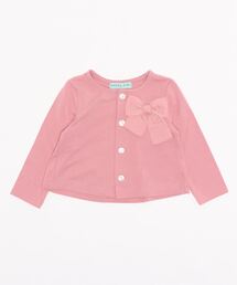 HAKKA KIDS（ハッカキッズ）の「リボンモチーフ9分袖カーディガン（カーディガン/ボレロ・キッズ）」