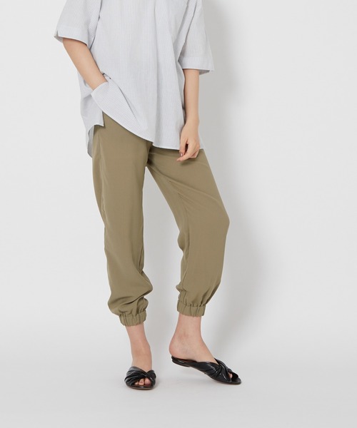 shop DADA(ショップダダ)の「トラックパンツ(1S12-6180)(その他パンツ・レディース・ブラック/ベージュ/カーキ・FREE)」の3枚目の写真