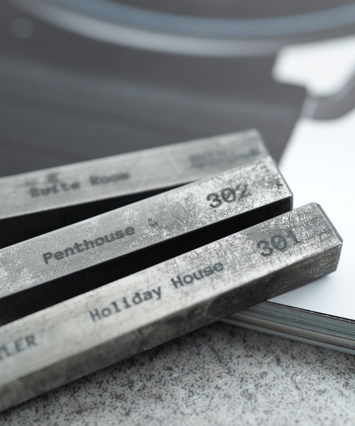 Butler Verner Sails（バトラーヴァーナーセイルス）の「Butler Verner Sails バトラーバーナーセイルズ 日本製 アンティーク ルームキーリング JA-2570（キーホルダー・メンズ・A/B/C・ONESIZE）」の9枚目の写真