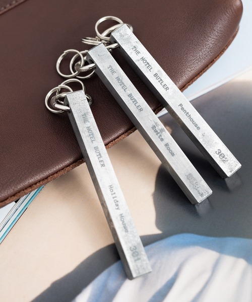 Butler Verner Sails（バトラーヴァーナーセイルス）の「Butler Verner Sails バトラーバーナーセイルズ 日本製 アンティーク ルームキーリング JA-2570（キーホルダー・メンズ・A/B/C・ONESIZE）」の6枚目の写真