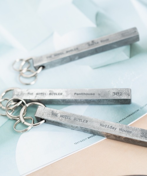 Butler Verner Sails（バトラーヴァーナーセイルス）の「Butler Verner Sails バトラーバーナーセイルズ 日本製 アンティーク ルームキーリング JA-2570（キーホルダー・メンズ・A/B/C・ONESIZE）」の20枚目の写真