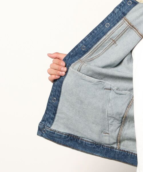 Guess（ゲス）の「Lewis Denim Jacket（デニムジャケット・メンズ・インディゴブルー・SMALL/MEDIUM/LARGE）」の7枚目の写真