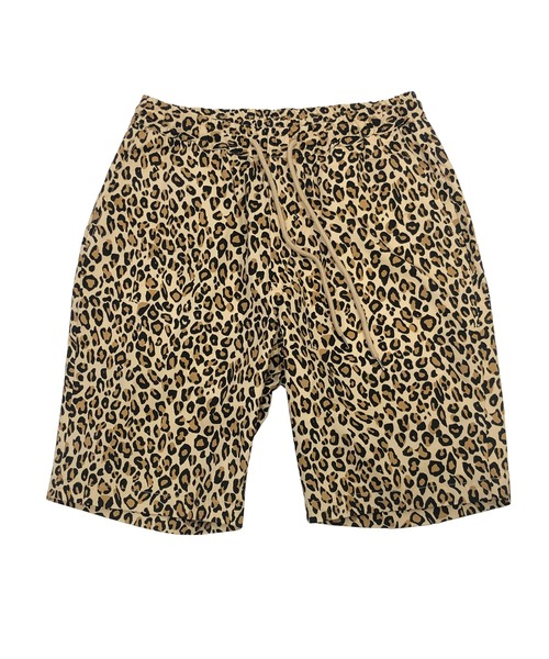 ADMIX/ATELIER SAB MEN（アドミックスアトリエサブメン）の「ペイズリー・レオパード プリント ／ コットン イージー ショーツ（セットアップ対応）（その他パンツ・メンズ・ホワイト/ブラック/レオパード・48/50/52）」の4枚目の写真