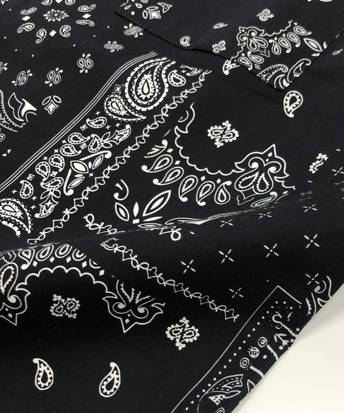 ADMIX/ATELIER SAB MEN（アドミックスアトリエサブメン）の「ペイズリー・レオパード プリント ／ コットン イージー ショーツ（セットアップ対応）（その他パンツ・メンズ・ホワイト/ブラック/レオパード・48/50/52）」の20枚目の写真