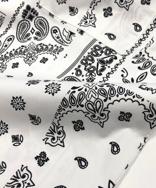 ADMIX/ATELIER SAB MEN（アドミックスアトリエサブメン）の「ペイズリー・レオパード プリント ／ コットン イージー ショーツ（セットアップ対応）（その他パンツ・メンズ・ホワイト/ブラック/レオパード・48/50/52）」の7枚目の写真