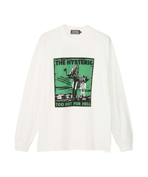 HYSTERIC GLAMOUR（ヒステリックグラマー）の「HYS MOTEL Tシャツ（Tシャツ/カットソー・メンズ・ホワイト/ブラック/ブルー・SMALL/MEDIUM/LARGE/X-LARGE）」の2枚目の写真