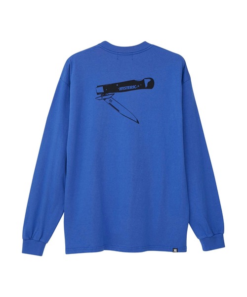 HYSTERIC GLAMOUR（ヒステリックグラマー）の「HYS MOTEL Tシャツ（Tシャツ/カットソー・メンズ・ホワイト/ブラック/ブルー・SMALL/MEDIUM/LARGE/X-LARGE）」の4枚目の写真