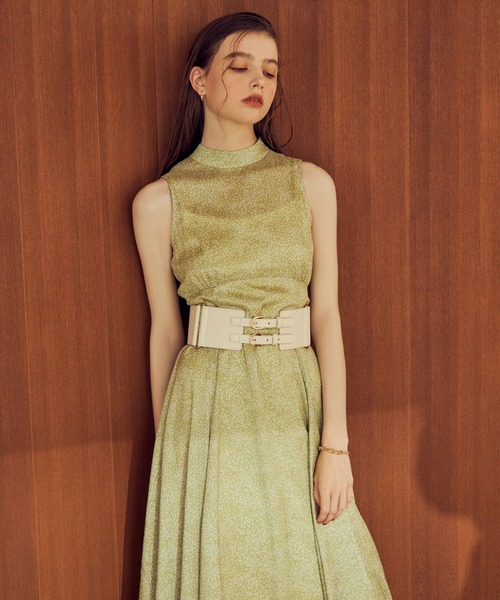 EIMY ISTOIRE（エイミーイストワール）の「ダブルバックルワイドベルト（ベルト・レディース・ホワイト/ブラック/ブラウン・FREE）」の9枚目の写真