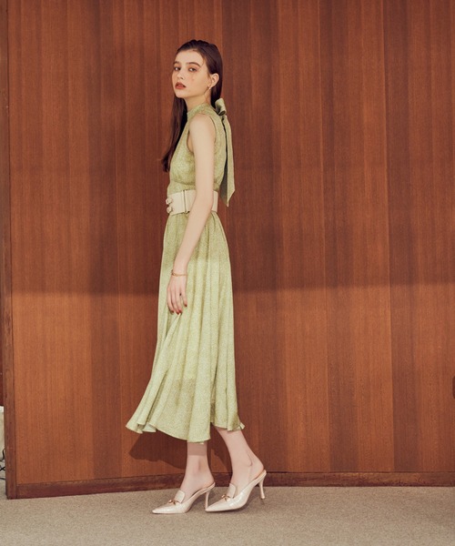 EIMY ISTOIRE（エイミーイストワール）の「ダブルバックルワイドベルト（ベルト・レディース・ホワイト/ブラック/ブラウン・FREE）」の4枚目の写真