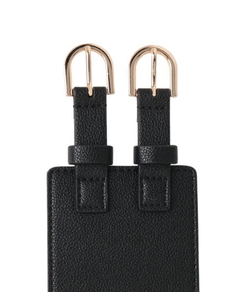 EIMY ISTOIRE（エイミーイストワール）の「ダブルバックルワイドベルト（ベルト・レディース・ホワイト/ブラック/ブラウン・FREE）」の10枚目の写真