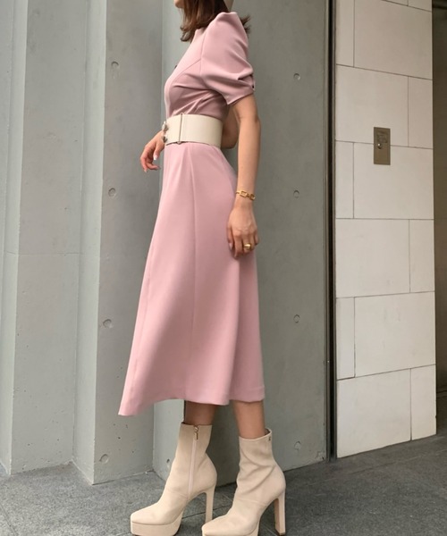 EIMY ISTOIRE（エイミーイストワール）の「ダブルバックルワイドベルト（ベルト・レディース・ホワイト/ブラック/ブラウン・FREE）」の6枚目の写真