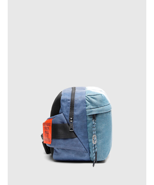 DIESEL（ディーゼル）の「メンズ デニム＆キャンバス ボディバッグ