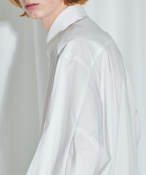 UNITED TOKYO（ユナイテッドトウキョウ）の「アームボリュームシャツ（シャツ/ブラウス・メンズ・パープル/ホワイト/ブラック・FREE）」の13枚目の写真