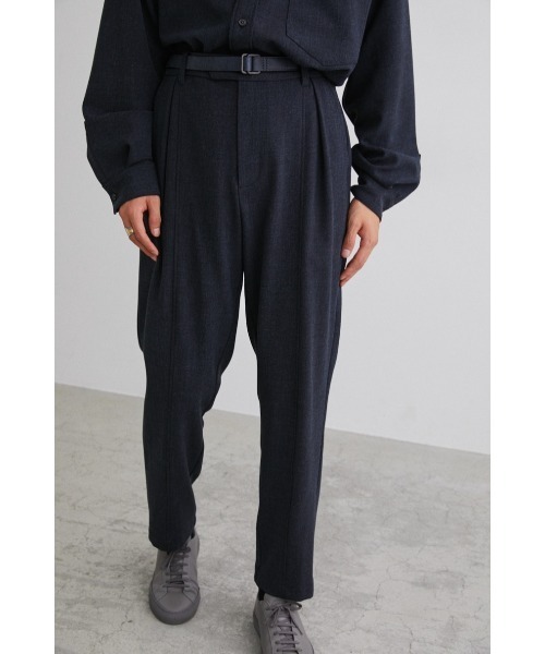 STYLEMIXER（スタイルミキサー）の「カルゼセットアップパンツ（その他パンツ・メンズ・ブラック/ネイビー/カーキ・MEDIUM/LARGE/X-LARGE）」の3枚目の写真