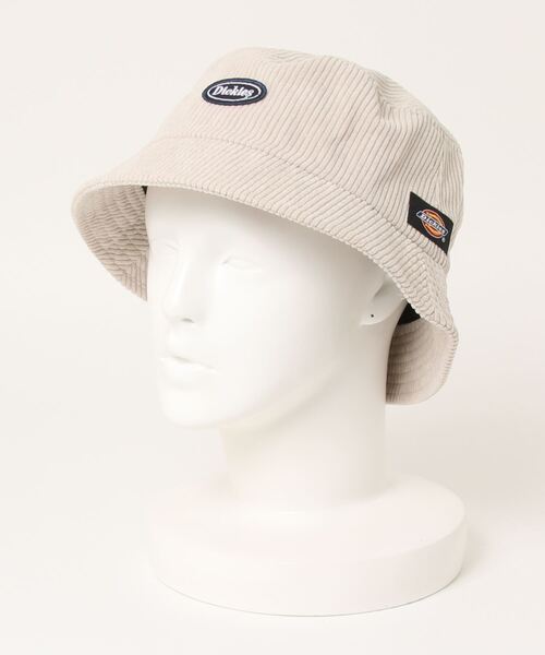 Dickies(ディッキーズ)の「【DICKIES/ディッキーズ】コーデュロイバケットハット(ハット・メンズ・ベージュ/アイボリー/ブラック・FREE)」の3枚目の写真