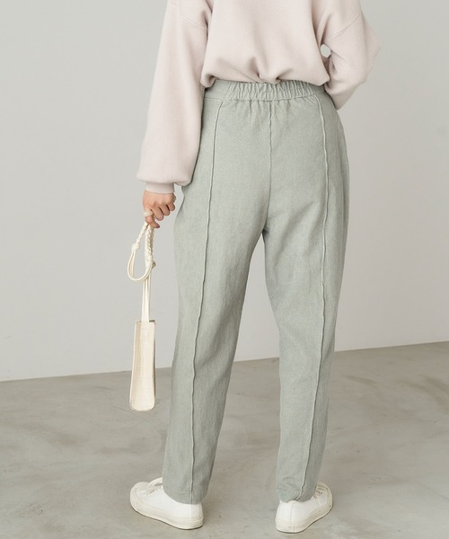 Chaco closet(チャコ クローゼット)の「コーデュロイテーパードパンツ(その他パンツ・レディース・ベージュ/ブラウン/ミント/ライトベージュ/テラコッタ・FREE)」の16枚目の写真