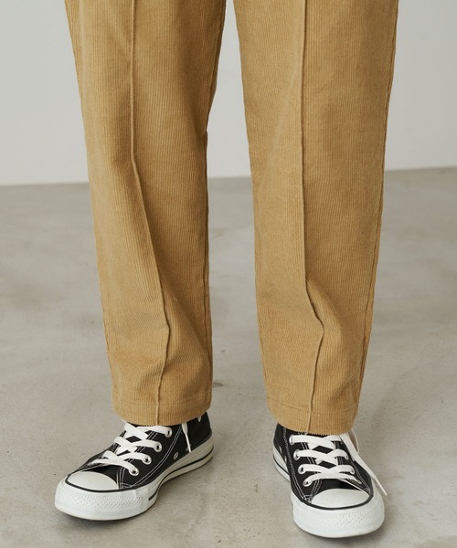 Chaco closet(チャコ クローゼット)の「コーデュロイテーパードパンツ(その他パンツ・レディース・ベージュ/ブラウン/ミント/ライトベージュ/テラコッタ・FREE)」の22枚目の写真