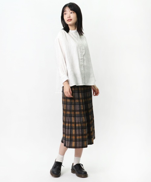 salle de bal(サルデバル)の「salle de bal / サルデバル チェック プリーツスカート Check pleated MEI(スカート・レディース・レッド/グレー/イエロー・FREE)」の15枚目の写真