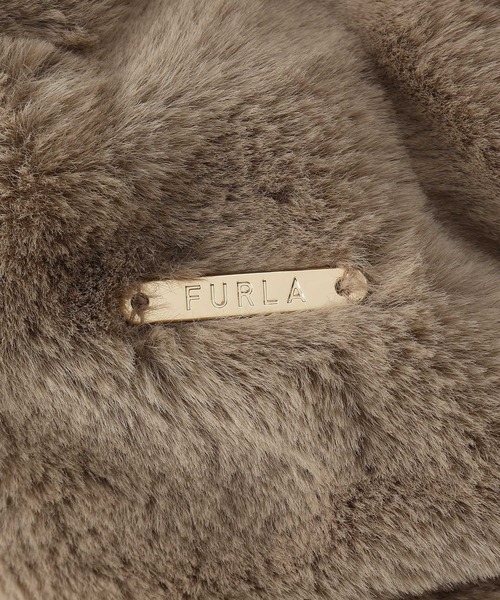 FURLA(フルラ)の「フェイクファースヌード(ストール/ショール・レディース・モカ/ベージュ/ブラック/グレー/ライトパープル/オフホワイト・FREE)」の8枚目の写真