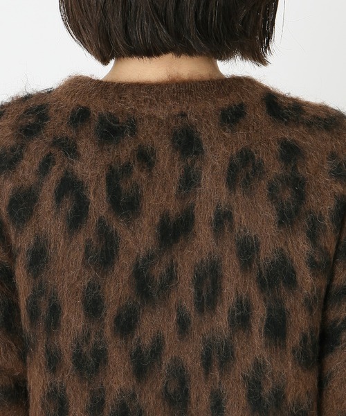 JOURNAL STANDARD relume(ジャーナルスタンダード レリューム)の「モヘアミックスレオパードプルオーバー◆(ニット/セーター・レディース・ブラウン・FREE)」の9枚目の写真