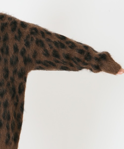 JOURNAL STANDARD relume(ジャーナルスタンダード レリューム)の「モヘアミックスレオパードプルオーバー◆(ニット/セーター・レディース・ブラウン・FREE)」の14枚目の写真