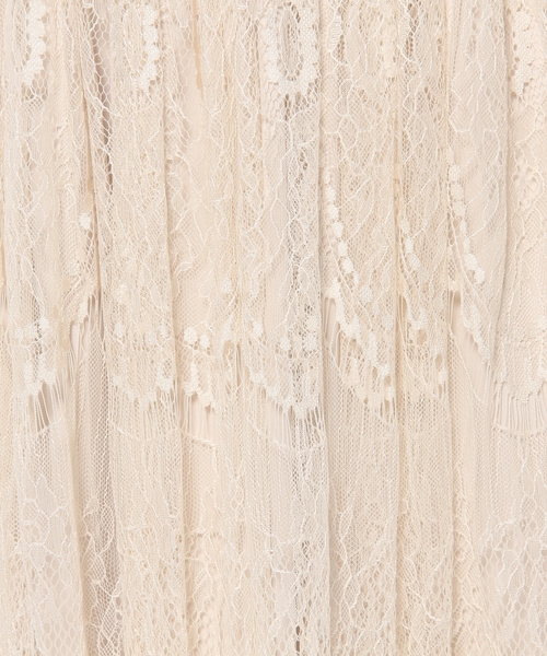 Another Edition（アナザーエディション）の「レースロングスカート/AE LACE LONG SK（スカート・レディース・ベージュ/ネイビー・フリー）」の11枚目の写真