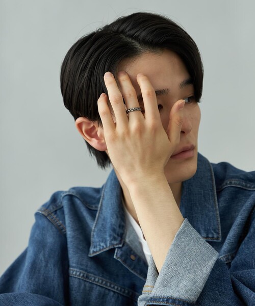 Jouete（ジュエッテ）の「ツイニング リング（リング・レディース・ブラック・9号/17号/11号/13号/15号/19号/21号）」の8枚目の写真