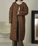 lawgy(ラウジー)の「stand neck leather cuff coat(その他アウター ...
