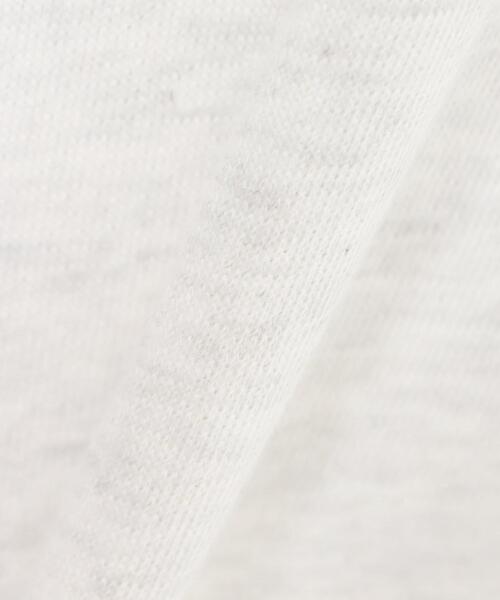 INGNI（イング）の「Back発泡ロゴスウェットチュニック（Tシャツ/カットソー・レディース・ホワイト×グリーン/グリーン/ホワイト×ブルー/ブラック/オートミール・M）」の9枚目の写真