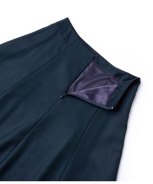 NEWYORKER(ニューヨーカー)の「シャンブレーボタニー 知的サーキュラースカート(スカート・レディース・グリーン系その他3/ダークグレー・7号/13号/11号)」の7枚目の写真