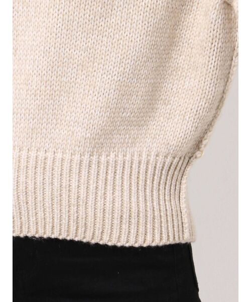 LAGUNAMOON（ラグナムーン）の「スリーブタックフォルムニットプルオーバー（ニット/セーター・レディース・ブラウン/アイボリー・FREE）」の20枚目の写真