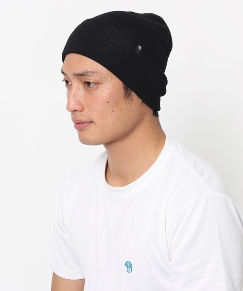 MOUNTAIN HARDWEAR（マウンテンハードウェアー）の「【Mountain Hardwear】エブリワンズフェーバリットビーニー（ニットキャップ/ビーニー・メンズ・ブラック/ネイビー/グリーン/グレー・ONE SIZE）」の2枚目の写真