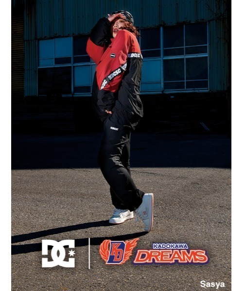 DC(ディーシー)の「DC/ディーシー ジャケット DJK221027(ナイロンジャケット・メンズ・ブラック/レッド・M/L/XL)」の7枚目の写真