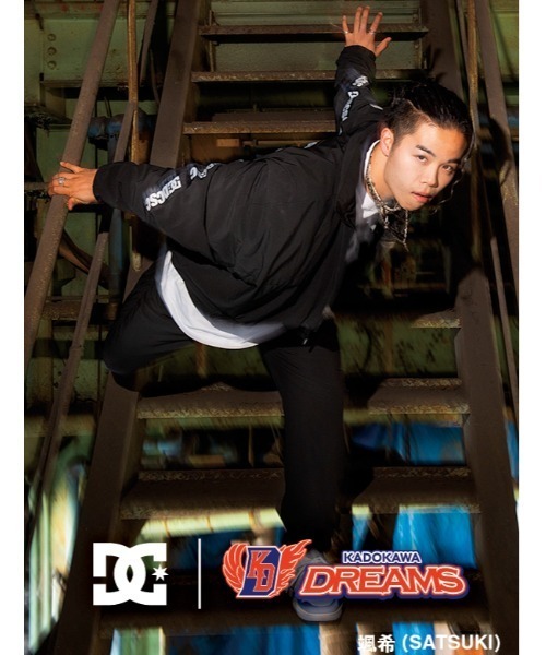 DC(ディーシー)の「DC/ディーシー ジャケット DJK221027(ナイロンジャケット・メンズ・ブラック/レッド・M/L/XL)」の10枚目の写真