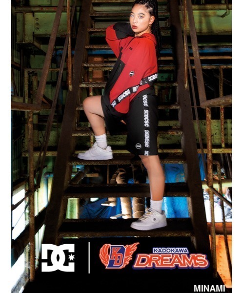 DC(ディーシー)の「DC/ディーシー ジャケット DJK221027(ナイロンジャケット・メンズ・ブラック/レッド・M/L/XL)」の8枚目の写真