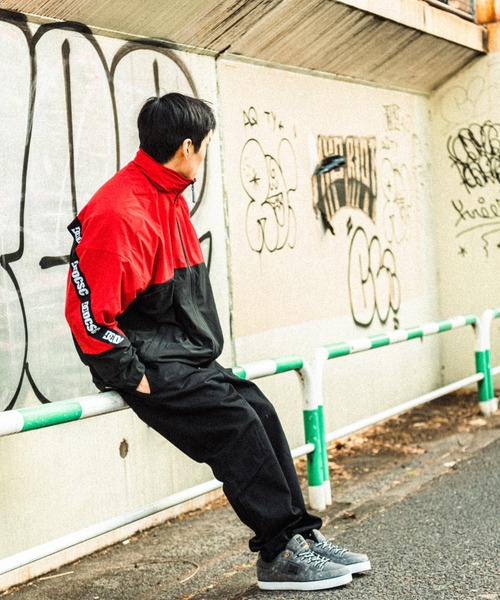 DC(ディーシー)の「DC/ディーシー ジャケット DJK221027(ナイロンジャケット・メンズ・ブラック/レッド・M/L/XL)」の22枚目の写真