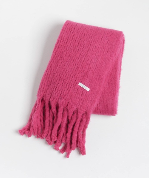 ITEMS URBANRESEARCH（アイテムズ アーバンリサーチ）の「リサイクルラッセルストール（ストール/ショール・レディース・ピンク/グレー/オフホワイト/ロイヤルブルー・ONE）」の22枚目の写真