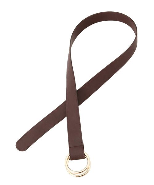 RESEXXY（リゼクシー）の「ダブルリングベルト（ベルト・レディース・ブラック/ベージュ/ブラウン・FREE）」の6枚目の写真